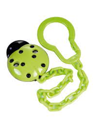 4080.Безопасные FOR KIDS Canpol safe chains for pacifiers `Ladybird` #4080